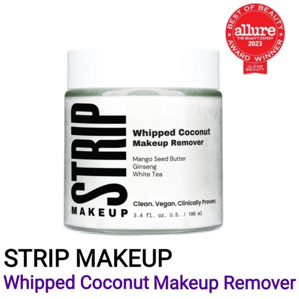 Strip Makeup Whipped Coconut Makeup Remover NIB - Picture 2 of 6